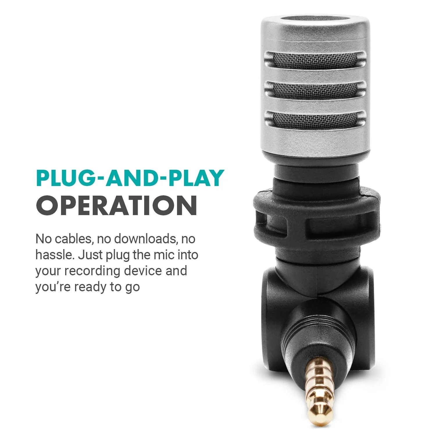 MA5SP | Mini 3.5mm Smartphone Microphone | Movo - Image 7