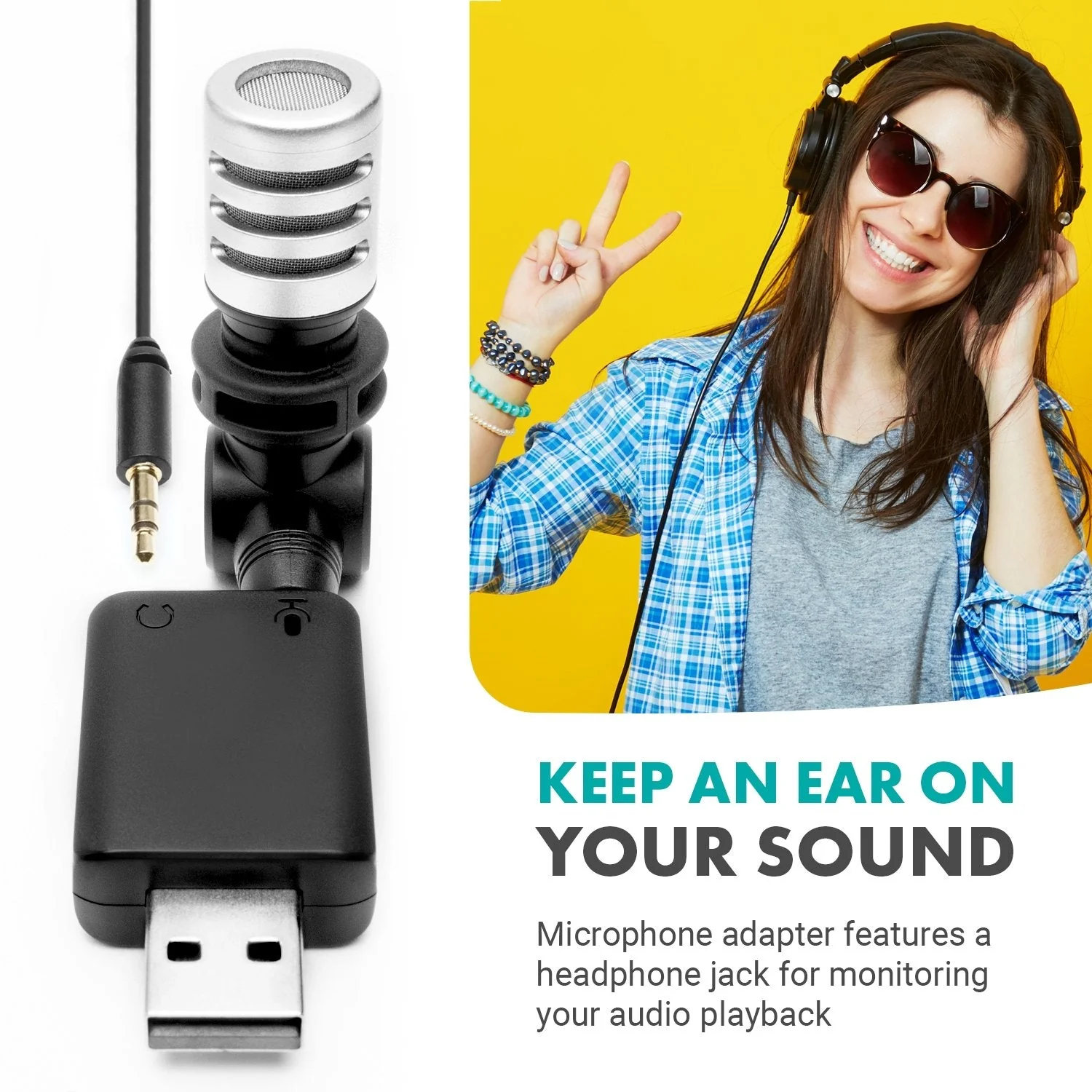 MA5U | Mini Omnidirectional Microphone for Laptop | Movo - Image 7