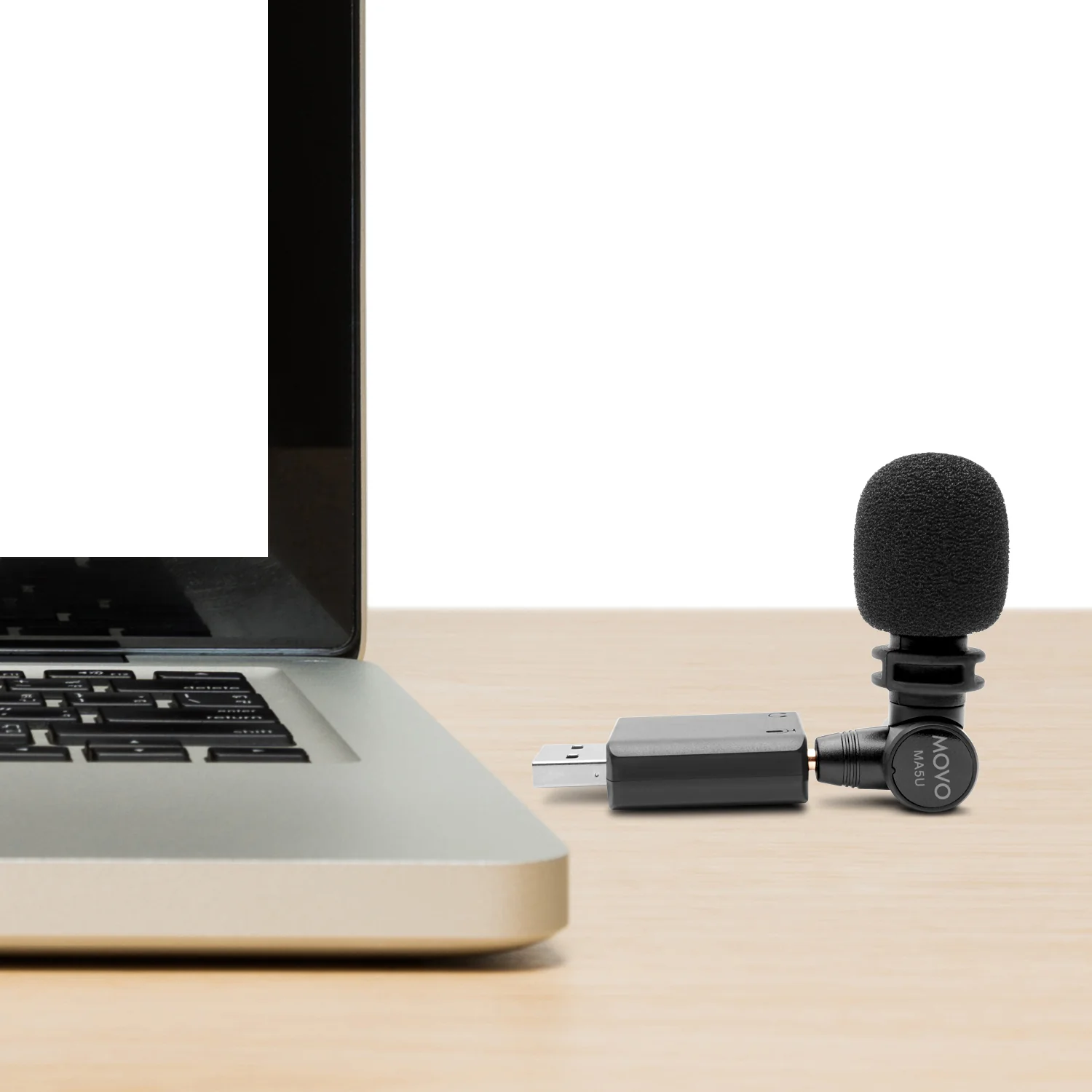 MA5U | Mini Omnidirectional Microphone for Laptop | Movo - Image 8