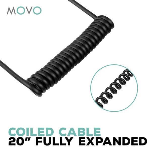 MC1/MC6 | 3.5mm Male Stereo TRS Output Cable | Movo - Image 4