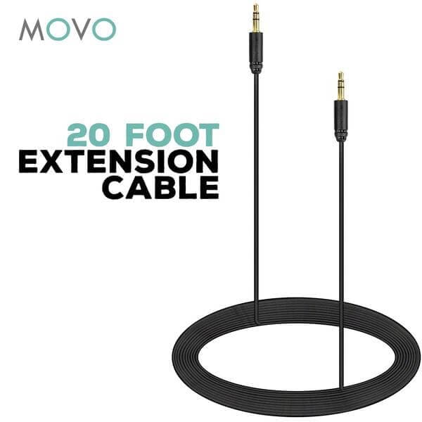 MC1/MC6 | 3.5mm Male Stereo TRS Output Cable | Movo - Image 6