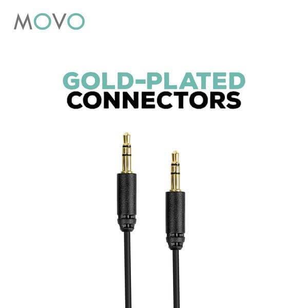 MC1/MC6 | 3.5mm Male Stereo TRS Output Cable | Movo - Image 7