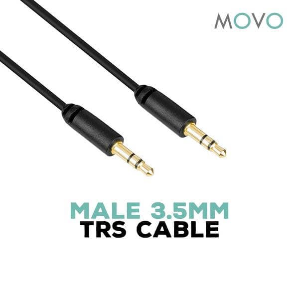 MC1/MC6 | 3.5mm Male Stereo TRS Output Cable | Movo - Image 8