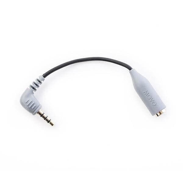 MC3 | 3.5mm TRS to TRRS Adapter Cable | Movo - Image 3