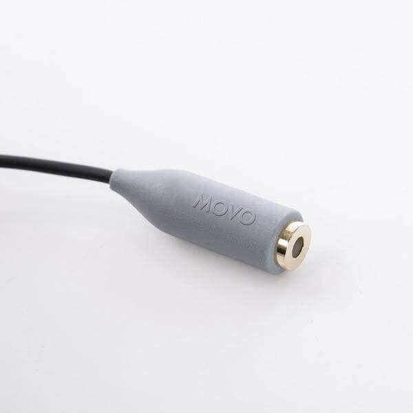 MC3 | 3.5mm TRS to TRRS Adapter Cable | Movo - Image 5