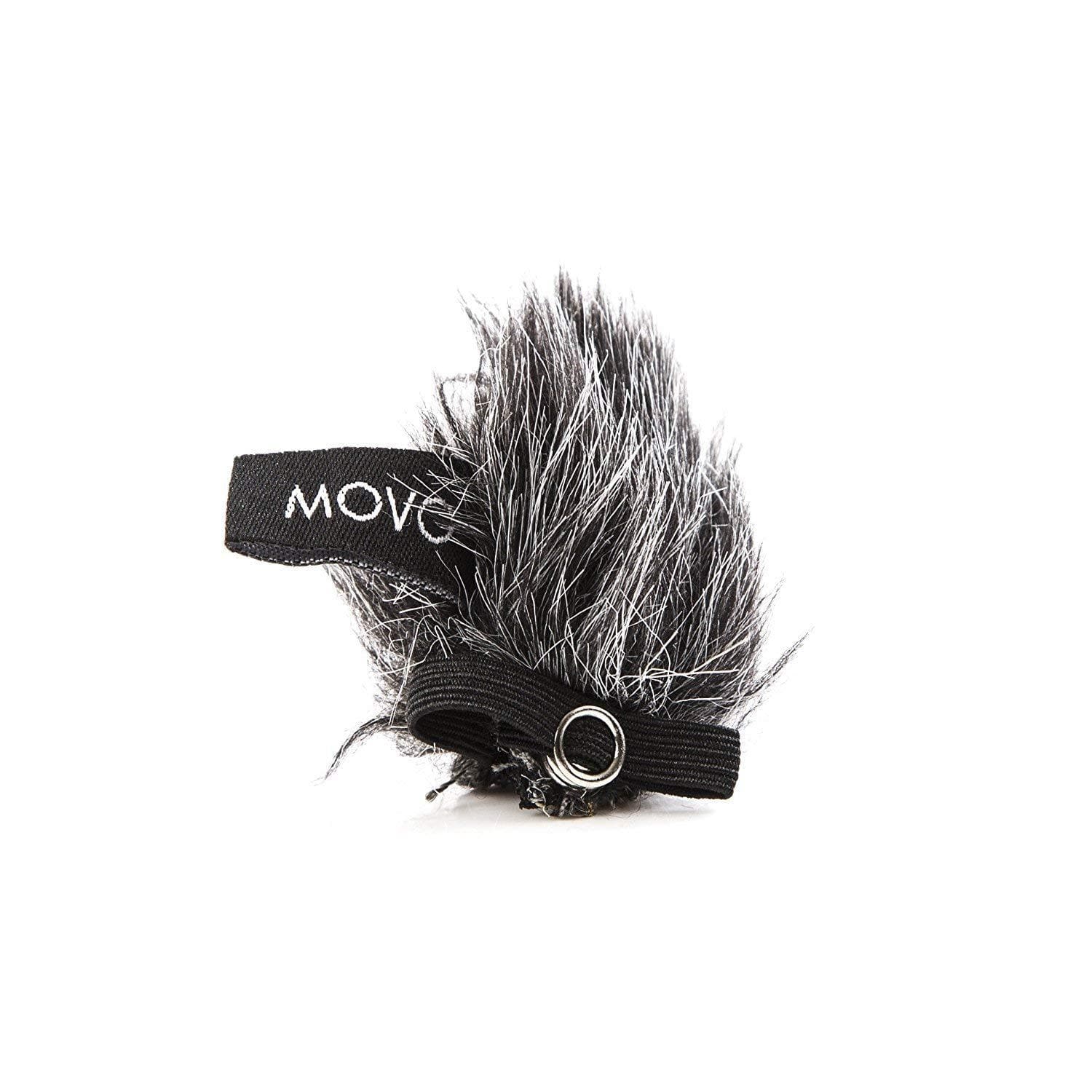 MCW8 | 5x Lavalier Microphone Wind Muffs + 12mm Clips | Movo - Image 3