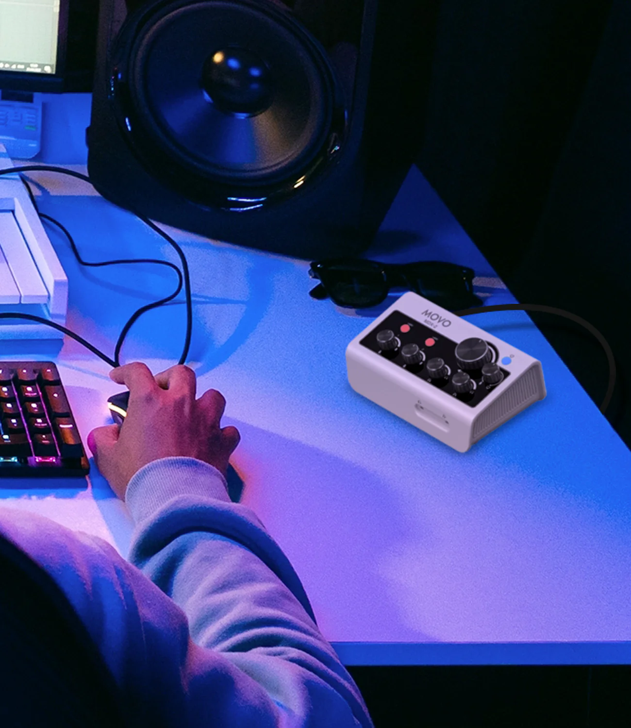 MDX-2 | Dual Channel Portable Audio Interface | Movo - Image 9