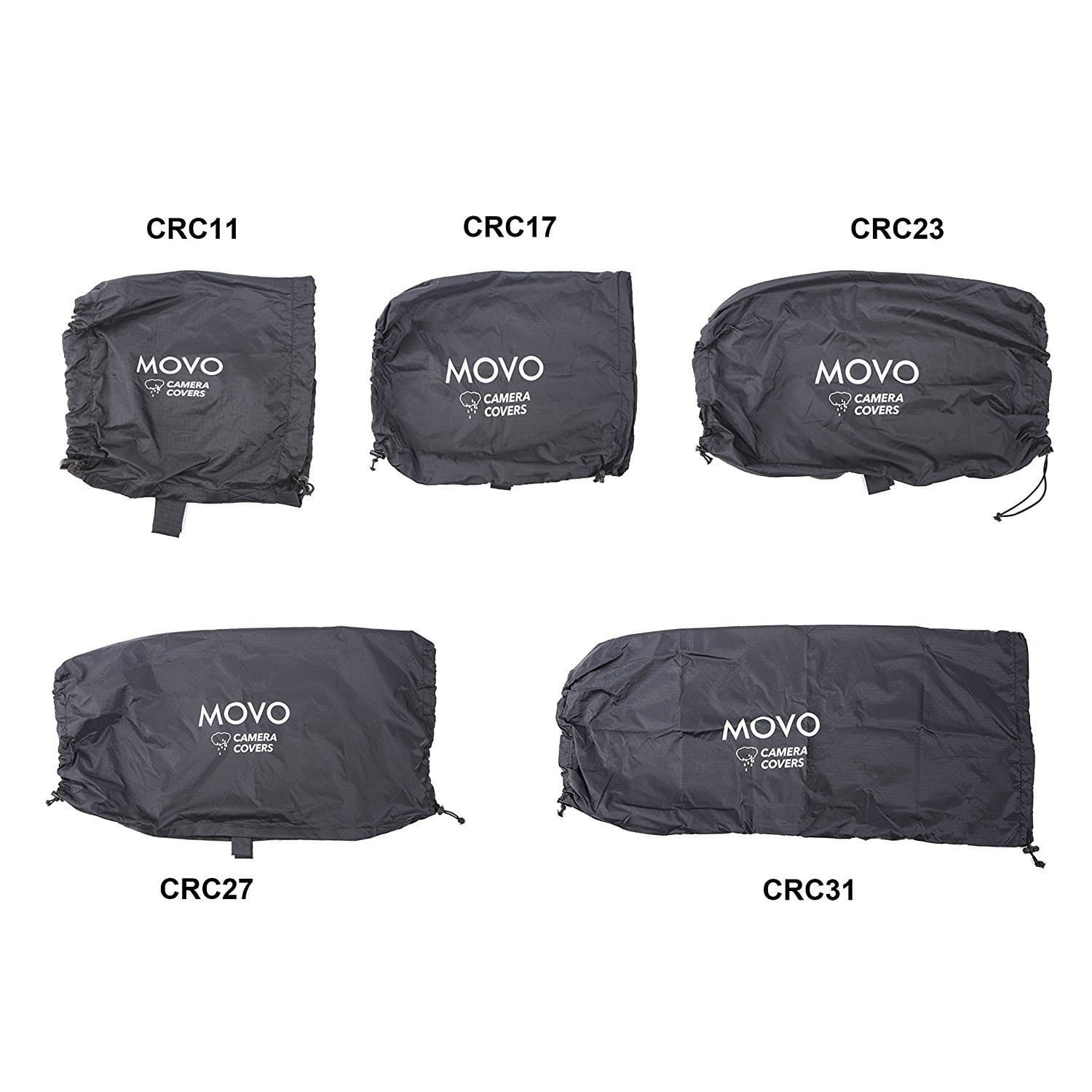 CRC-17 | Nylon Camera Rain Cover with Velcro Fastener | Movo - Image 3