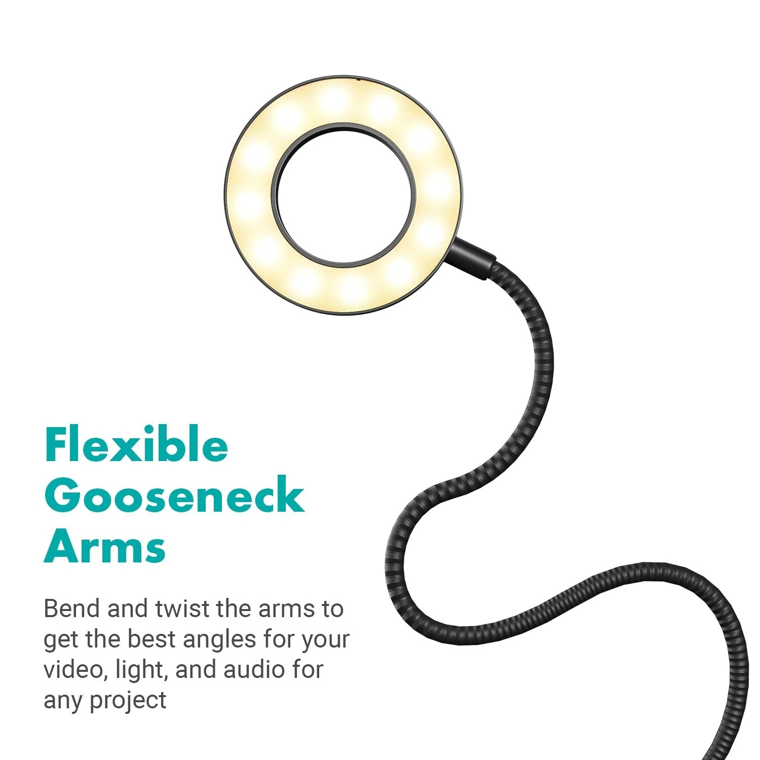 VGC-3 | Selfie Ring Light Kit | Movo - Image 7