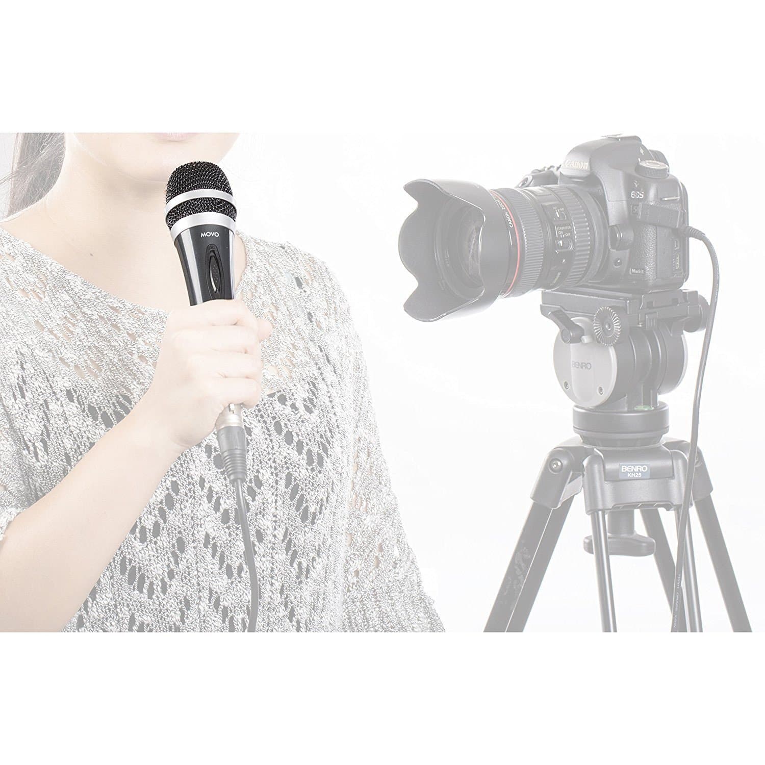 MV-M1 | Dynamic Handheld XLR Microphone | Movo - Image 6