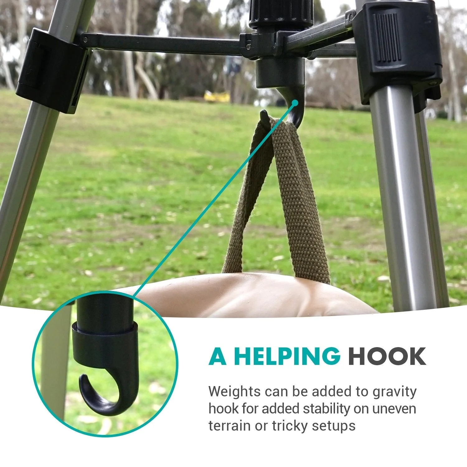 MV-T5 | Full-Size Aluminum Tripod | Movo - Image 7