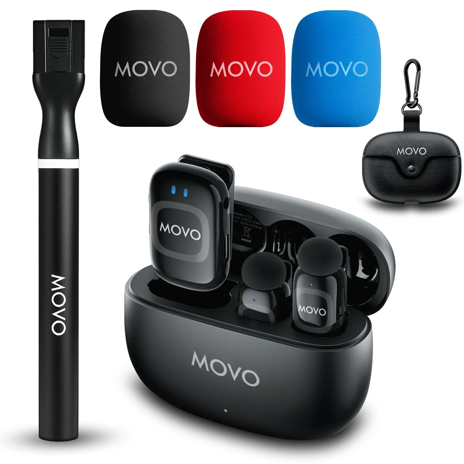 NanoMic+WMX-HM2 | Wireless Mic Series with Handle | Movo - Image 17