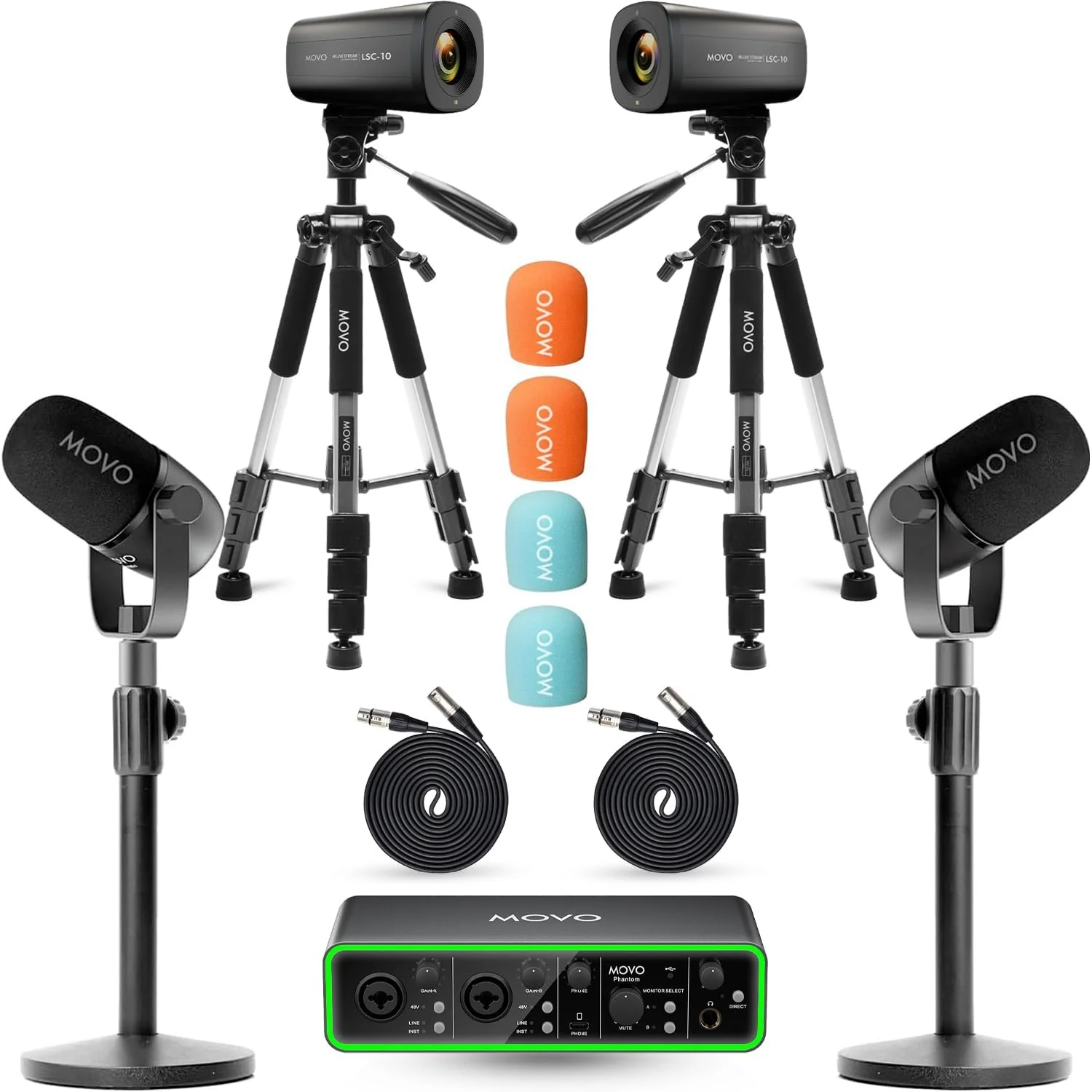 PCB-2 | Video Podcast Equipment Bundle | Movo