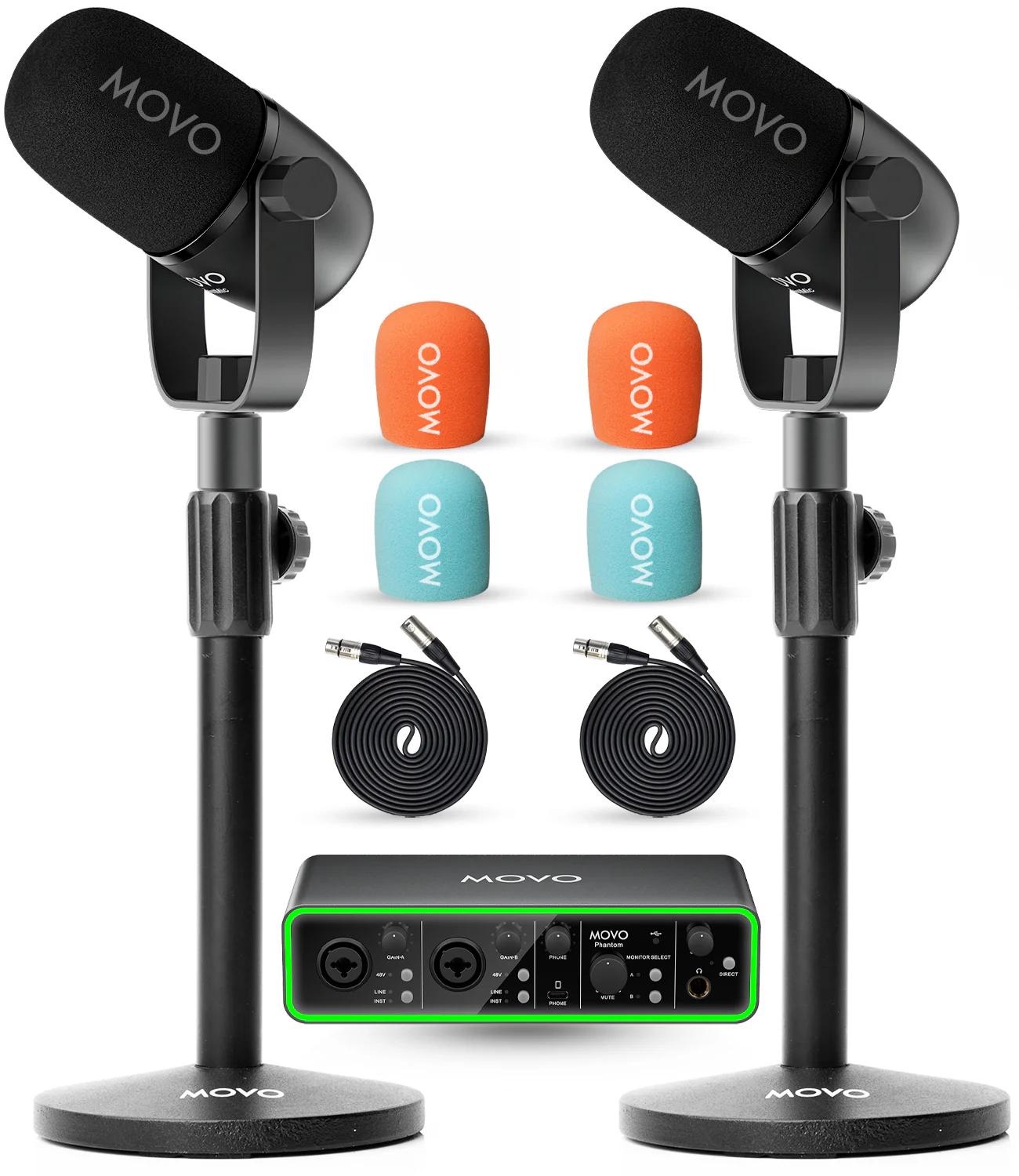 PHANTOM+CastMic | Audio Recording Bundle | Movo - Image 17