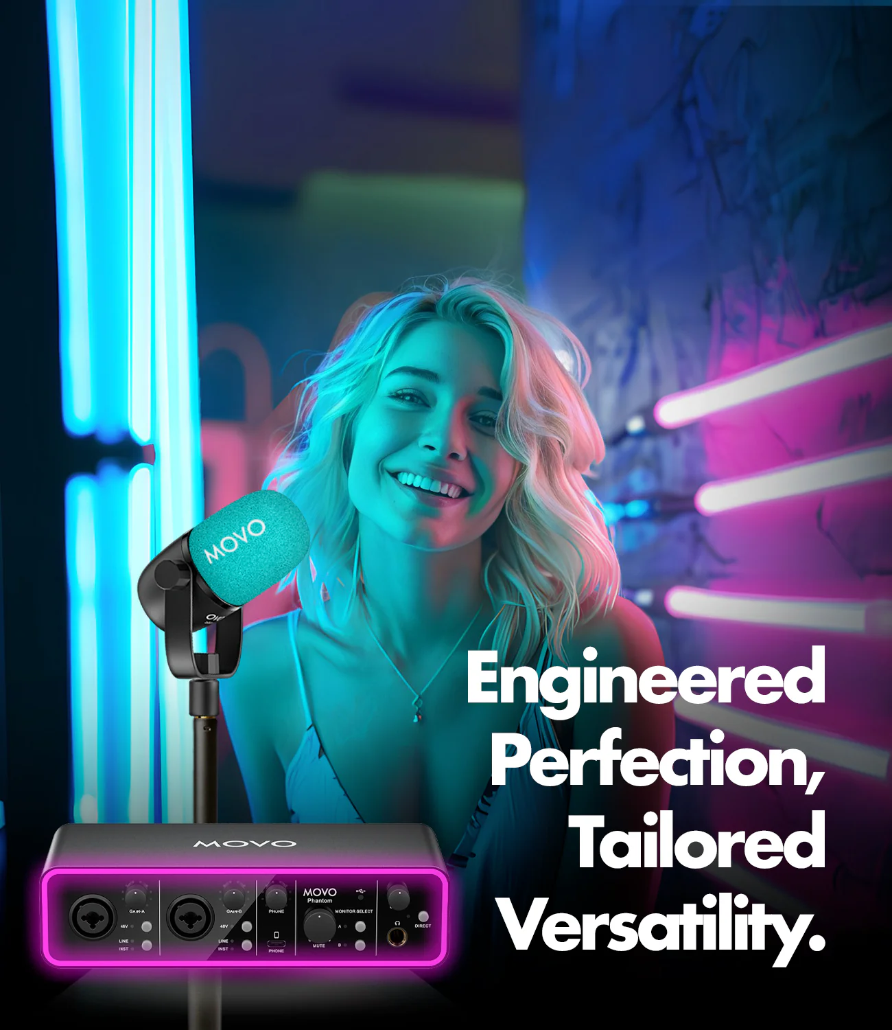 PHANTOM+CastMic | Audio Recording Bundle | Movo - Image 28