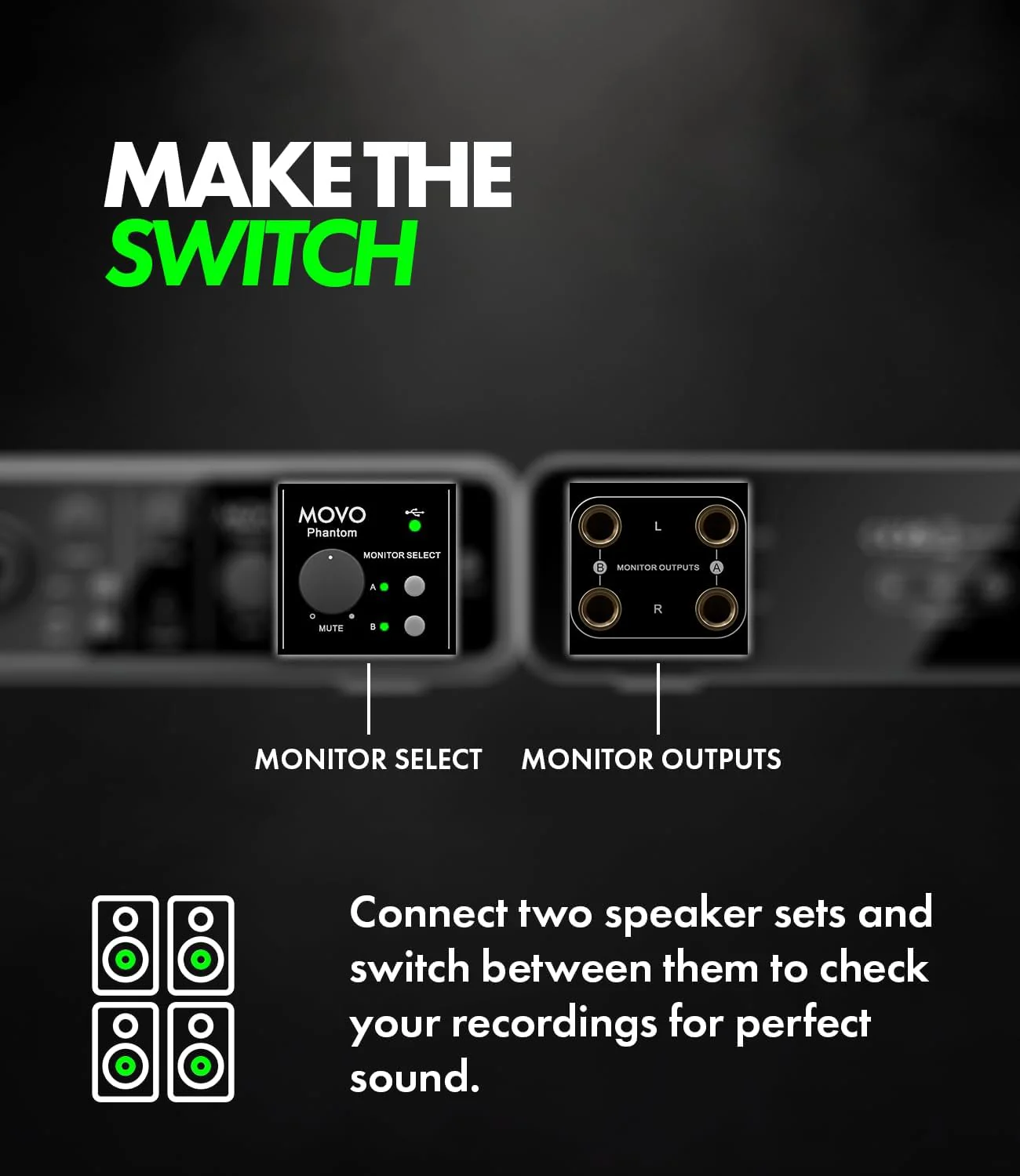 PHANTOM | Dual-Channel USB Audio Interface | Movo - Image 2