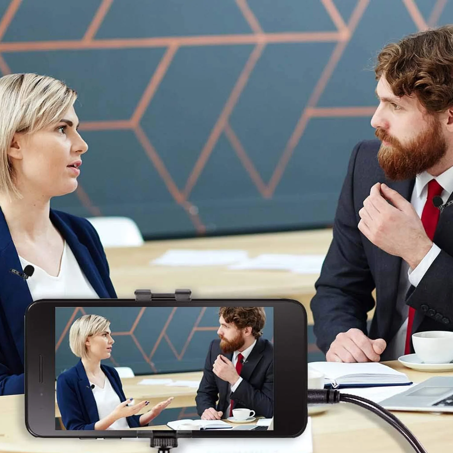 PM20-S | Clip-on Lavalier Interview Microphone | Movo - Image 9