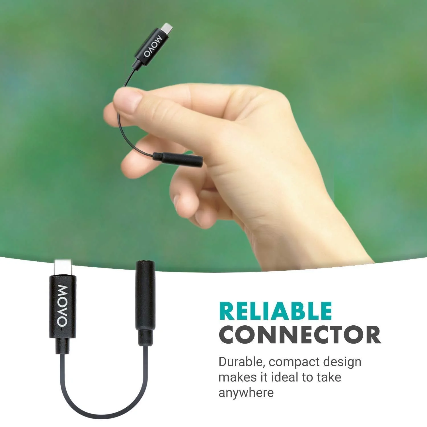 PMA-1 | Microphone Adapter for DJI OSMO Pocket | Movo - Image 6
