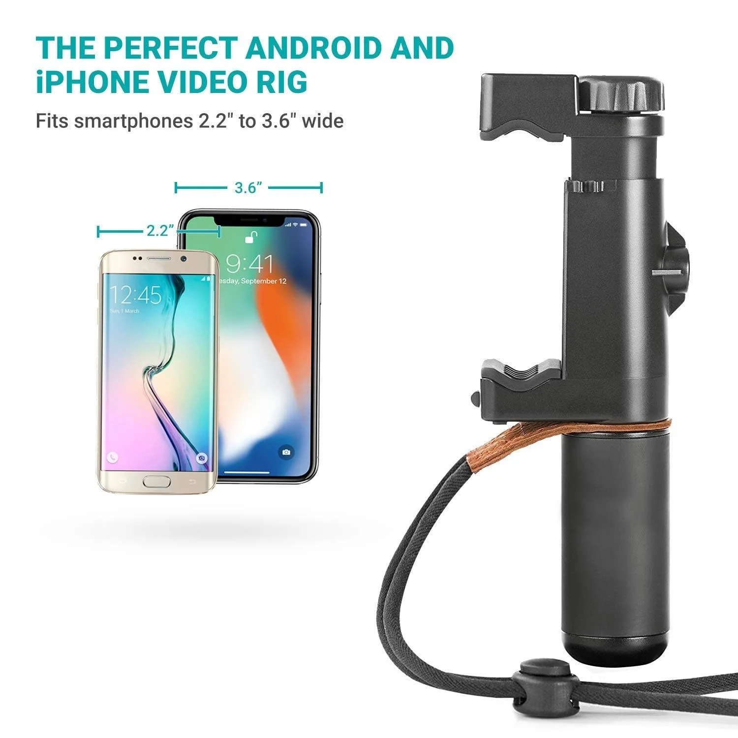 PR-1 | Smartphone Video Rig with Cold Shoe and Tripod Mount | Movo - Image 5