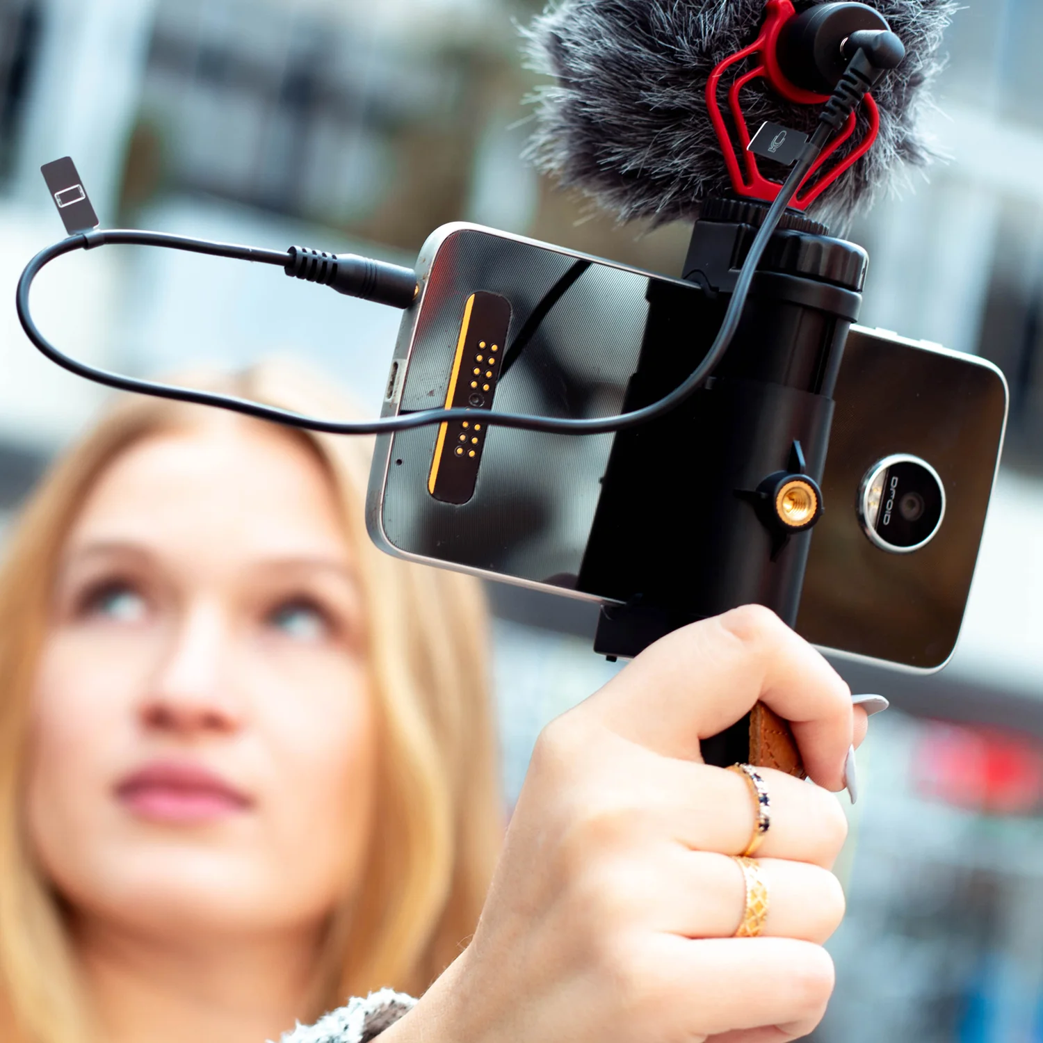 PR-1 | Smartphone Video Rig with Cold Shoe and Tripod Mount | Movo - Image 8