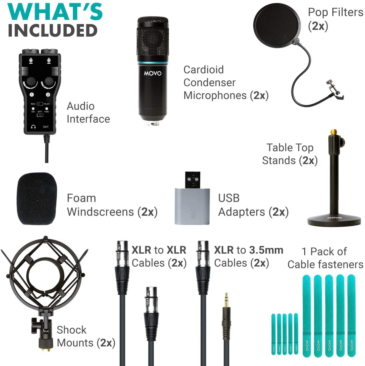 MPB-DI | Mobile Podcasting Bundle for iPhone | Movo - Image 3