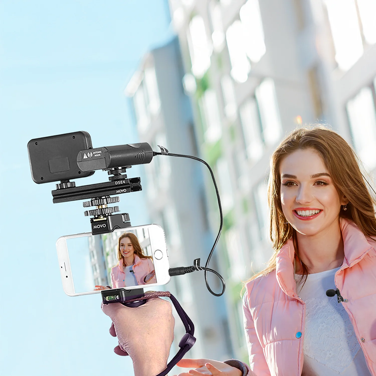 Phonevideo KIT8 | XL Smartphone Video Production Kit | Movo - Image 7