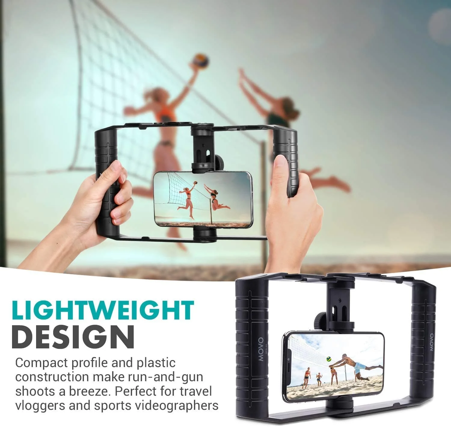 SPR-20 | Foldable Smartphone Video Rig Cage | Movo - Image 7