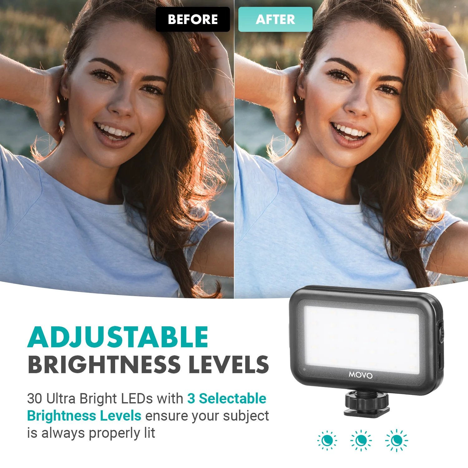 Tablet Vlogging Kit for iPad With Full Size Tripod | Movo - Image 3