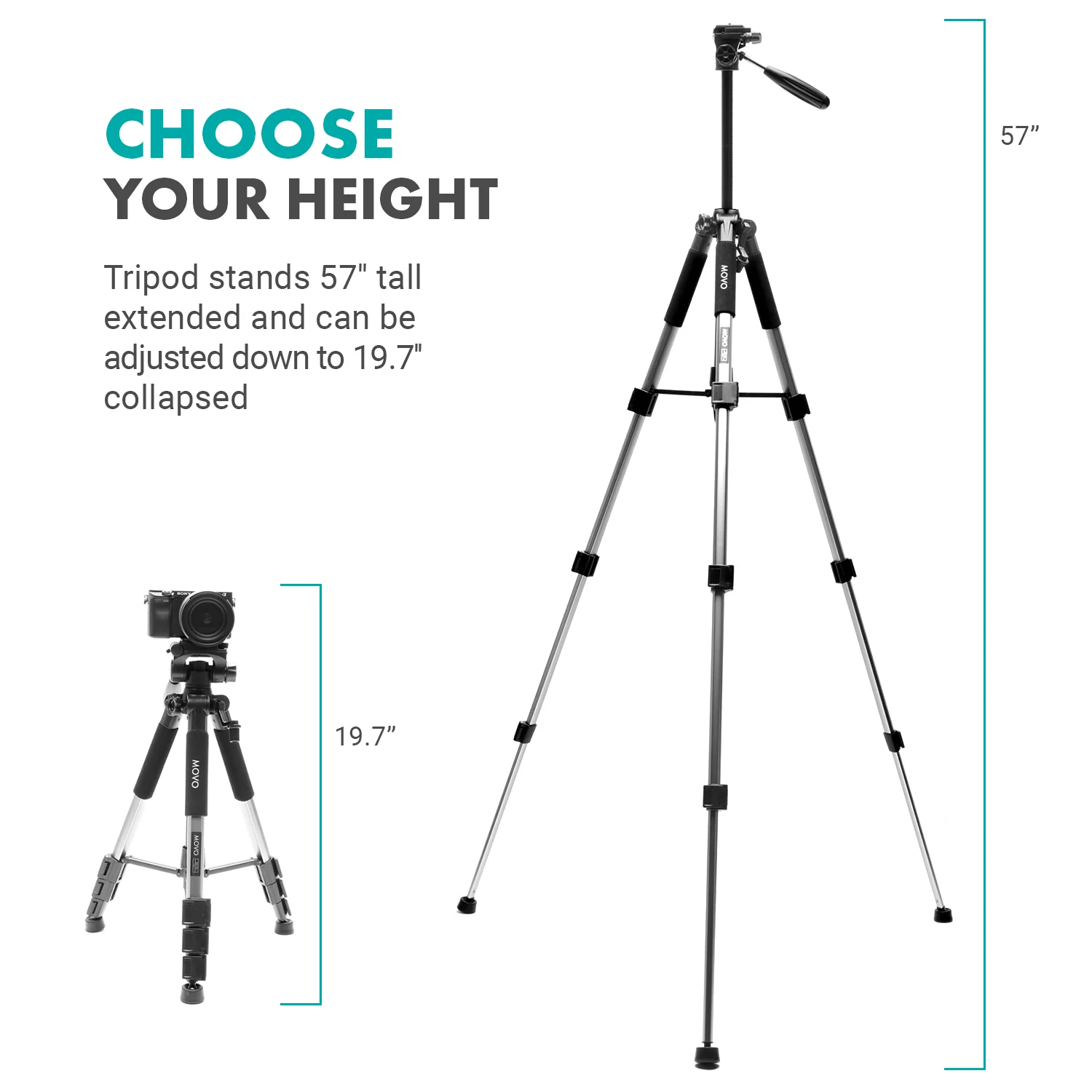 Tablet Vlogging Kit for iPad With Full Size Tripod | Movo - Image 7