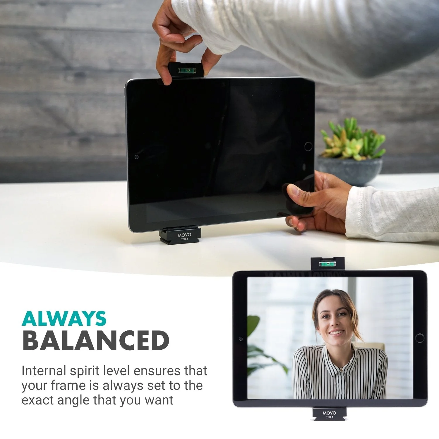 TBR-1 | Aluminum Tablet Tripod Mount | Movo - Image 6
