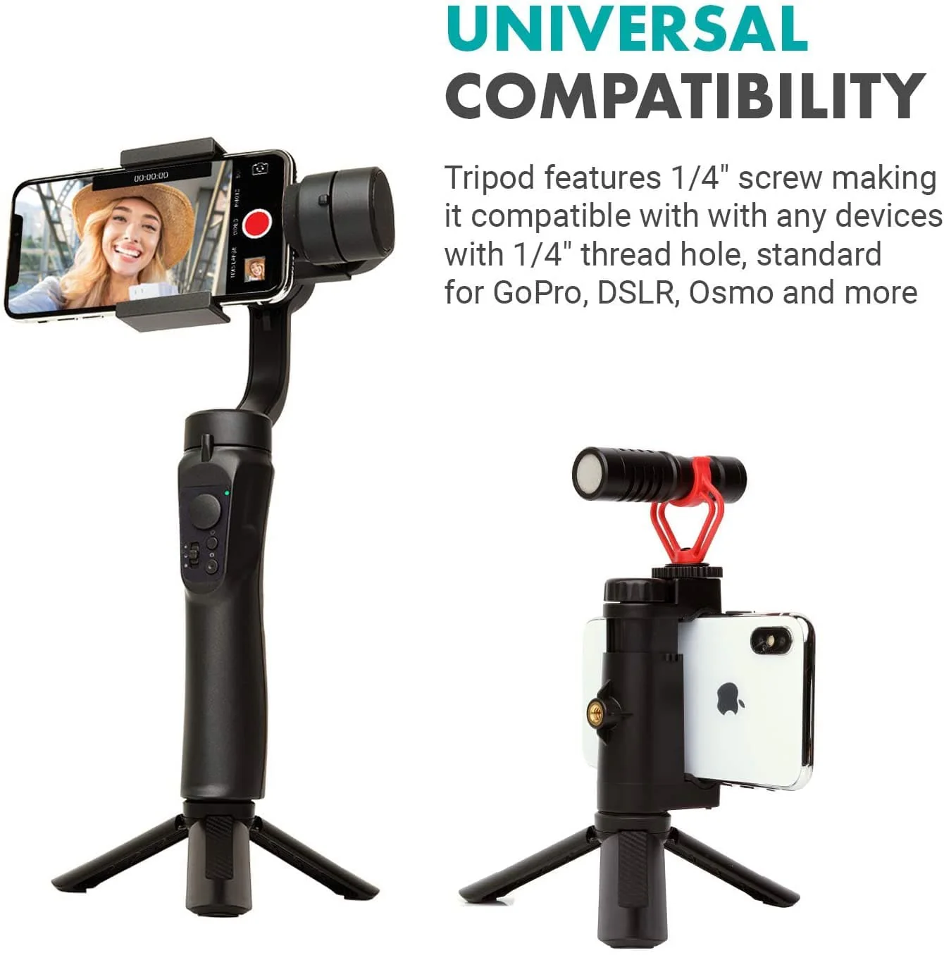 TR-1 | Compact Mini Tabletop Tripod / Hand Grip | Movo - Image 7