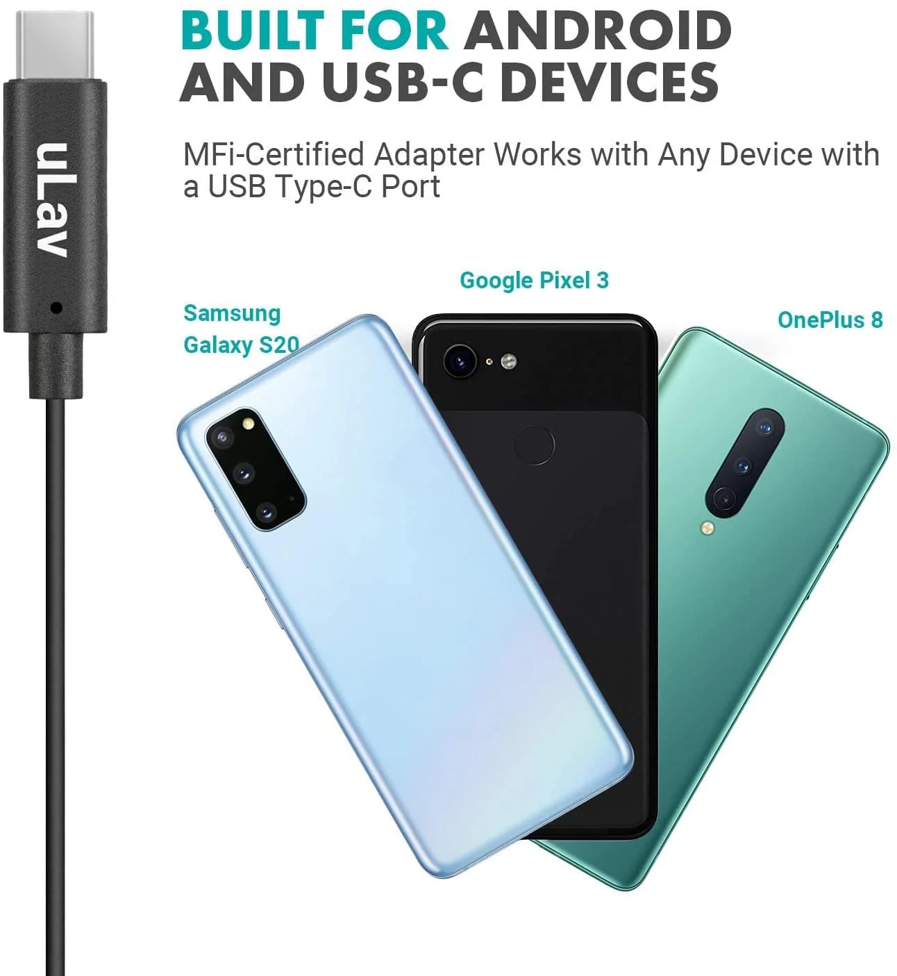 uLav-DUO | Dual Omnidirectional Clip-on Microphone with USB-C | Movo - Image 3