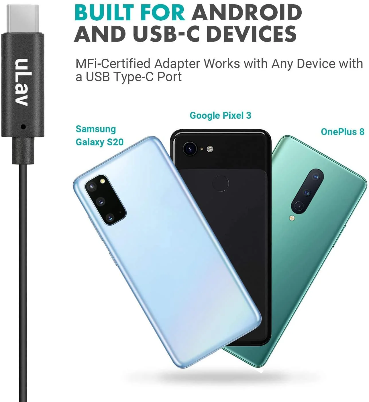 uLav | USB-C Clip-On Microphone | Movo - Image 3