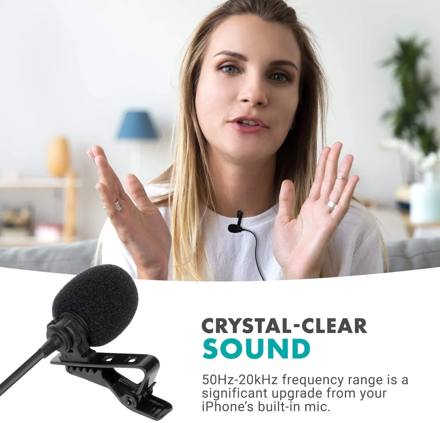 uLav | USB-C Clip-On Microphone | Movo - Image 4