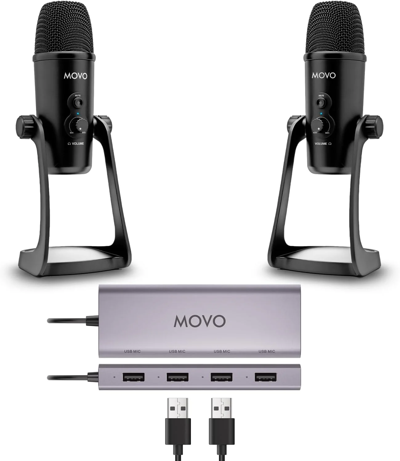 UMX-1+UM700 | USB Podcast Microphone Bundle | Movo - Image 19