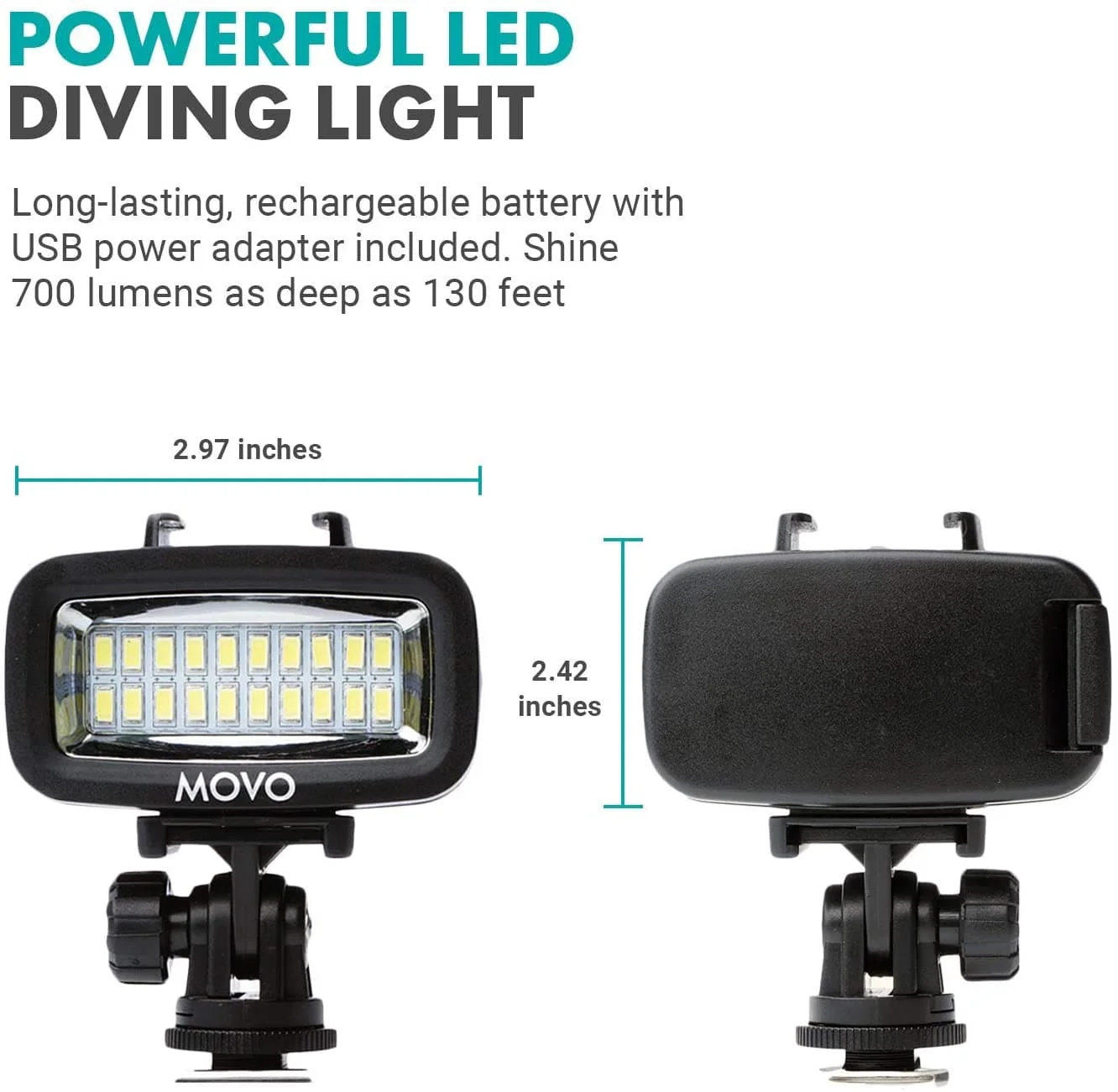 DiverRig1 | XL Underwater Camera Rig | Movo - Image 7