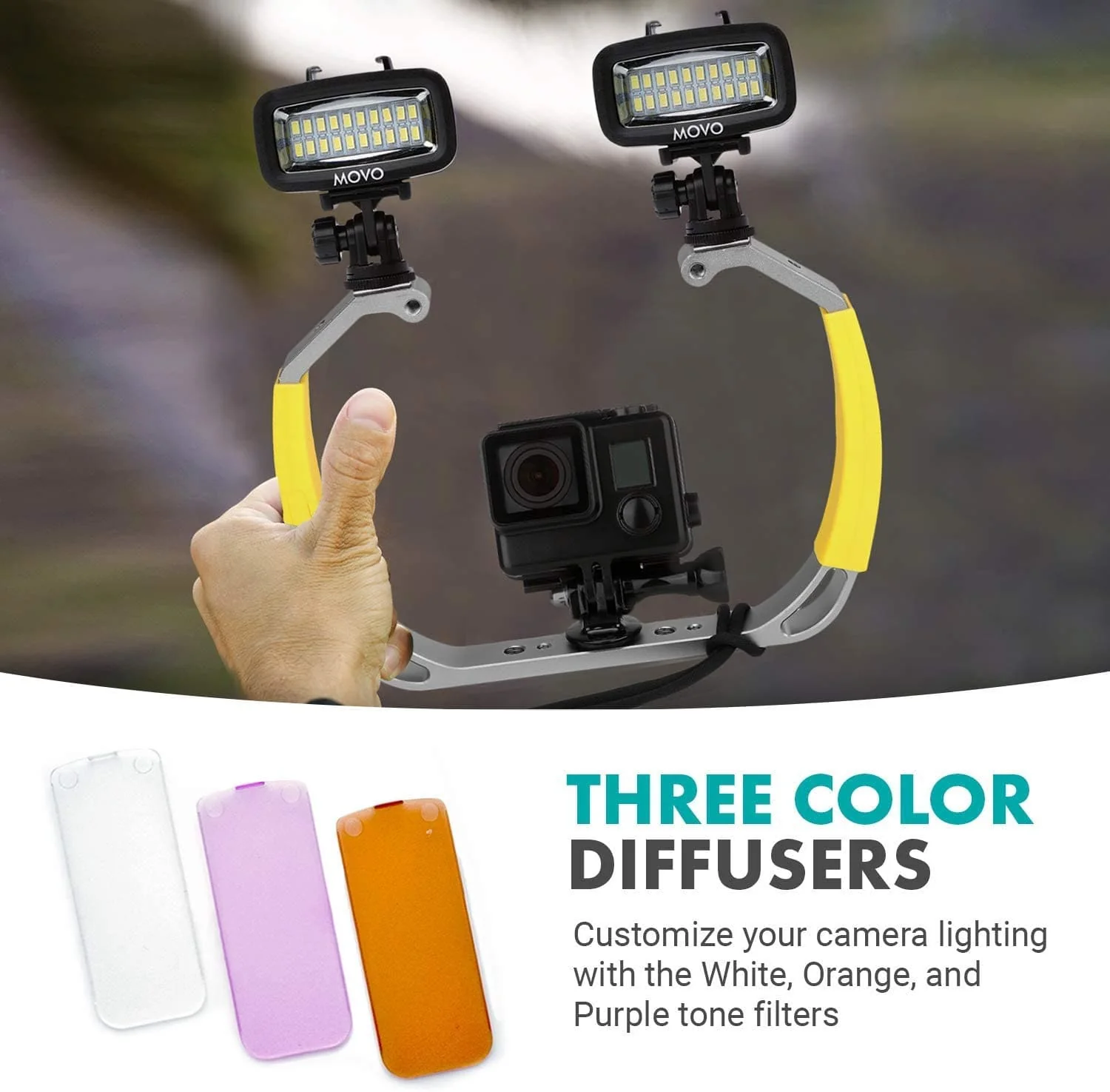 DiverRig1 | XL Underwater Camera Rig | Movo - Image 8