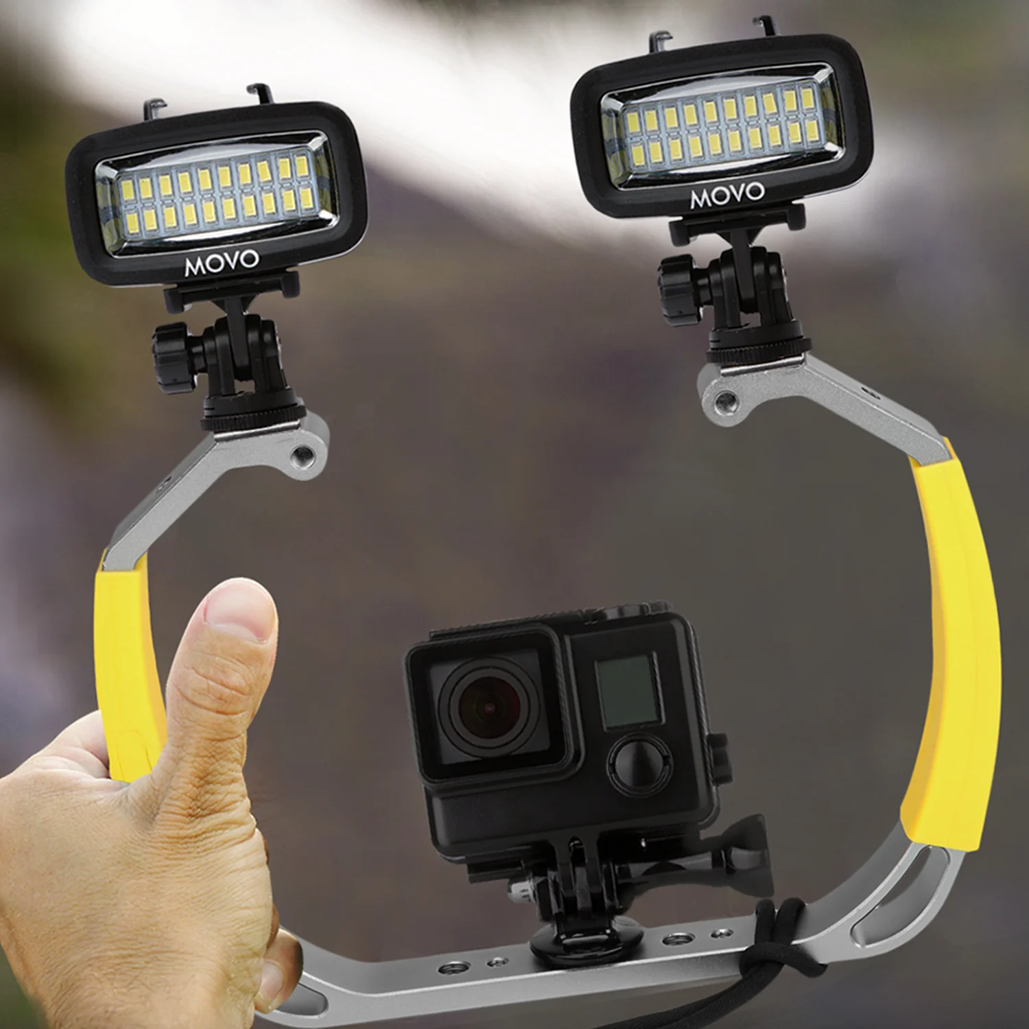 DiverRig1 | XL Underwater Camera Rig | Movo - Image 9