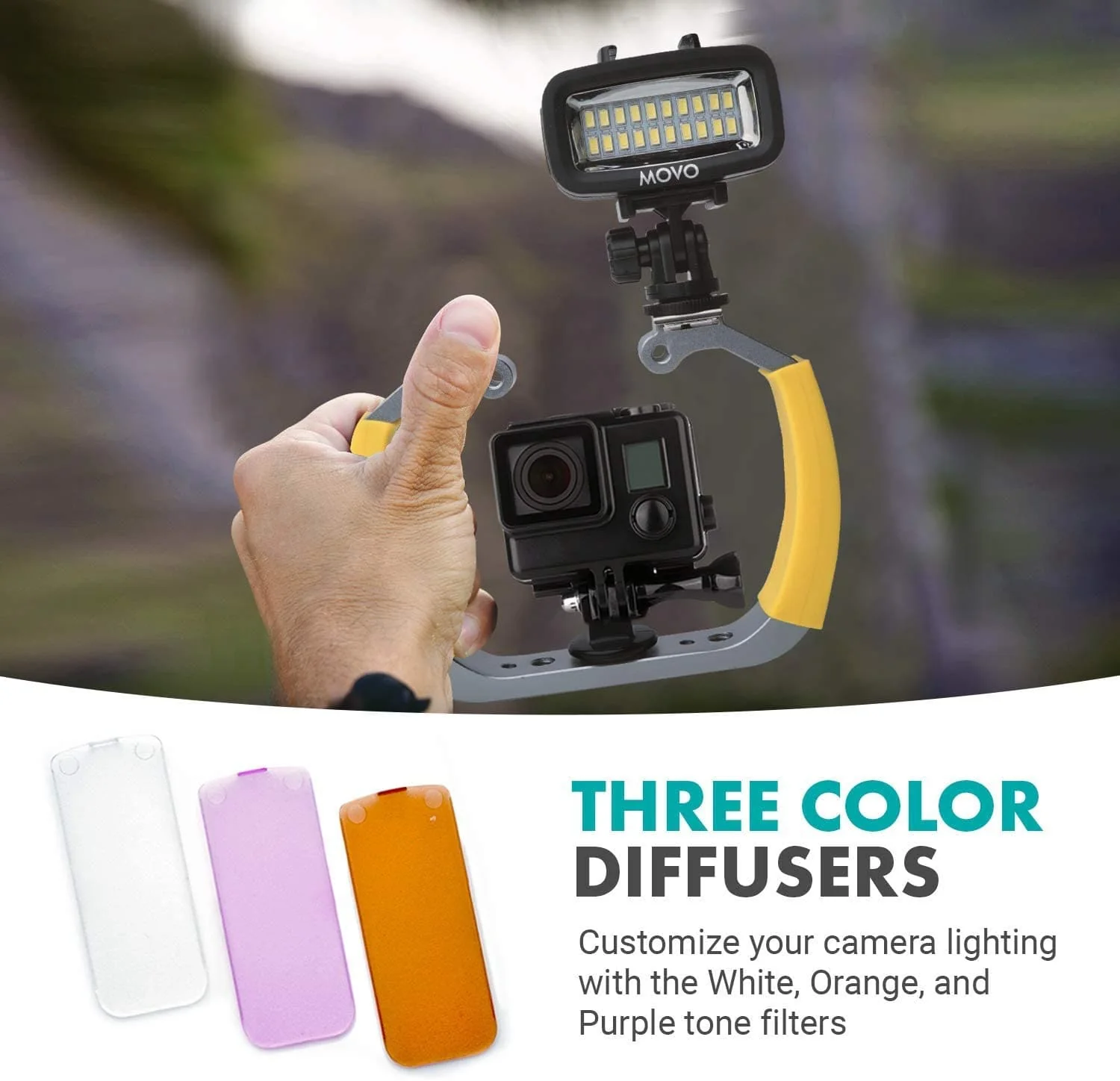 DiveRig4 | Underwater Camera Rig Bundle | Movo - Image 8