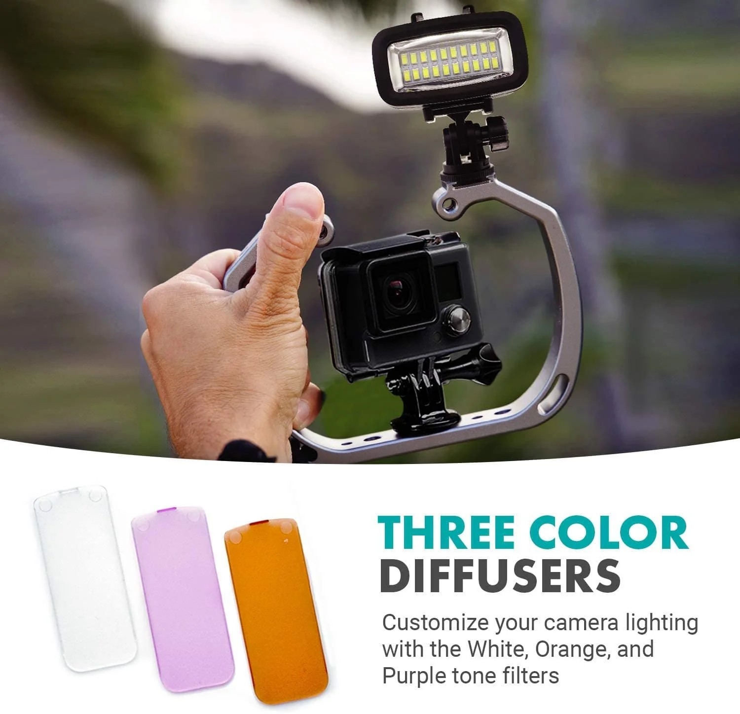 LED-WP | Underwater High-Power LED Video Light | Movo - Image 7