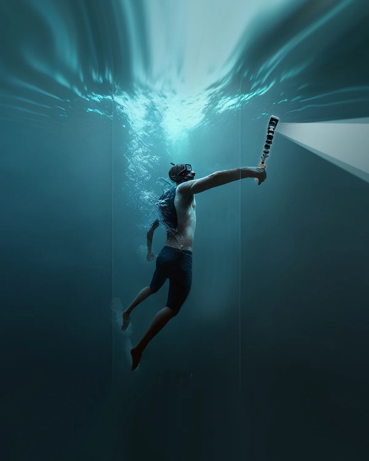 UWA-8 | Flexible Mounting Arm for Underwater Lights | Movo - Image 5