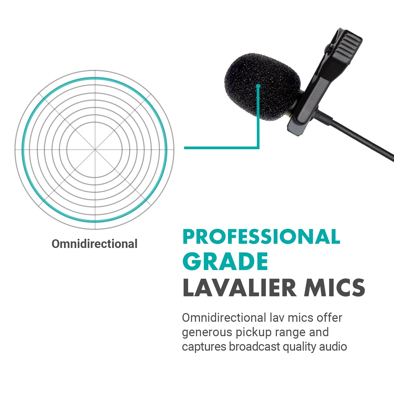 VersaLav | Lavalier Microphone Kit | Movo - Image 6