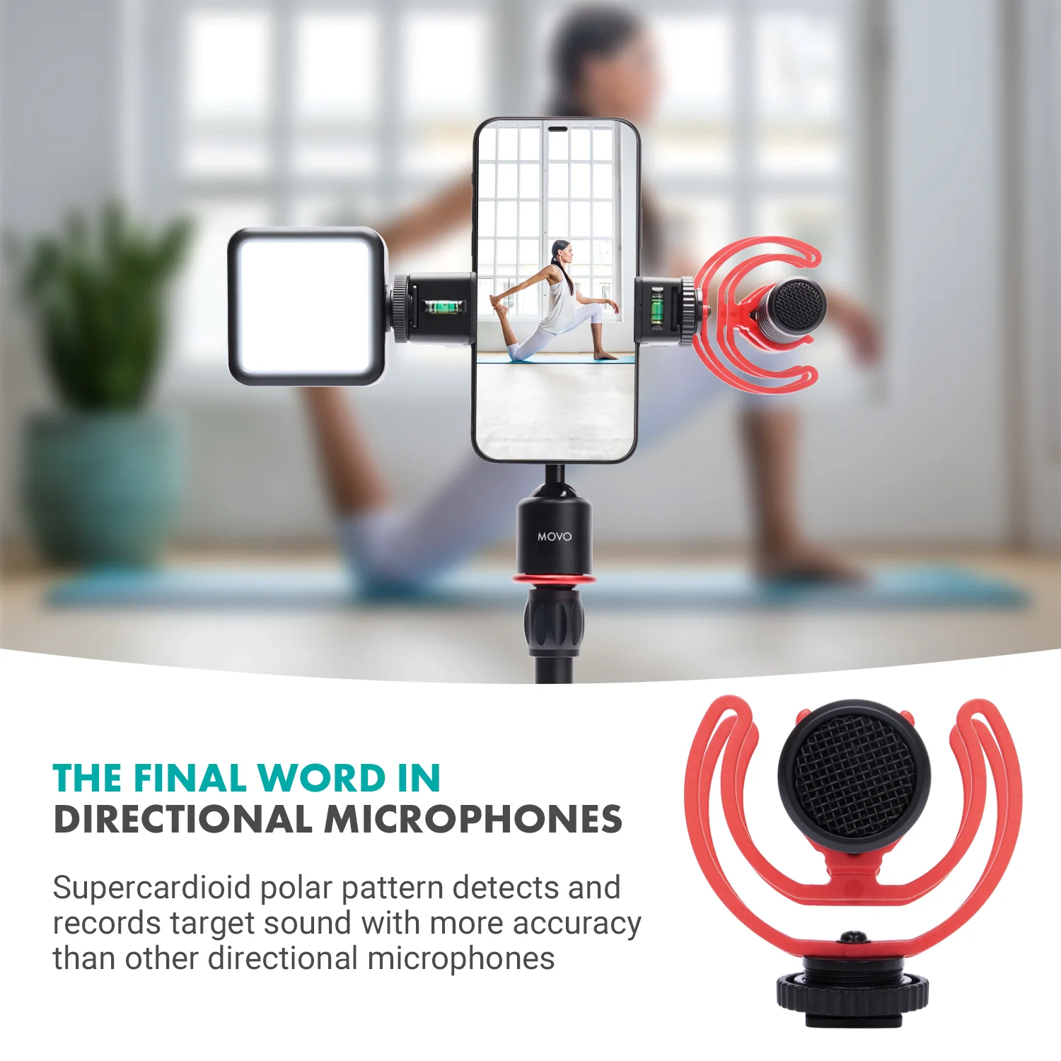 VXR10-PRO | Supercardioid Shotgun Video Microphone | Movo - Image 5