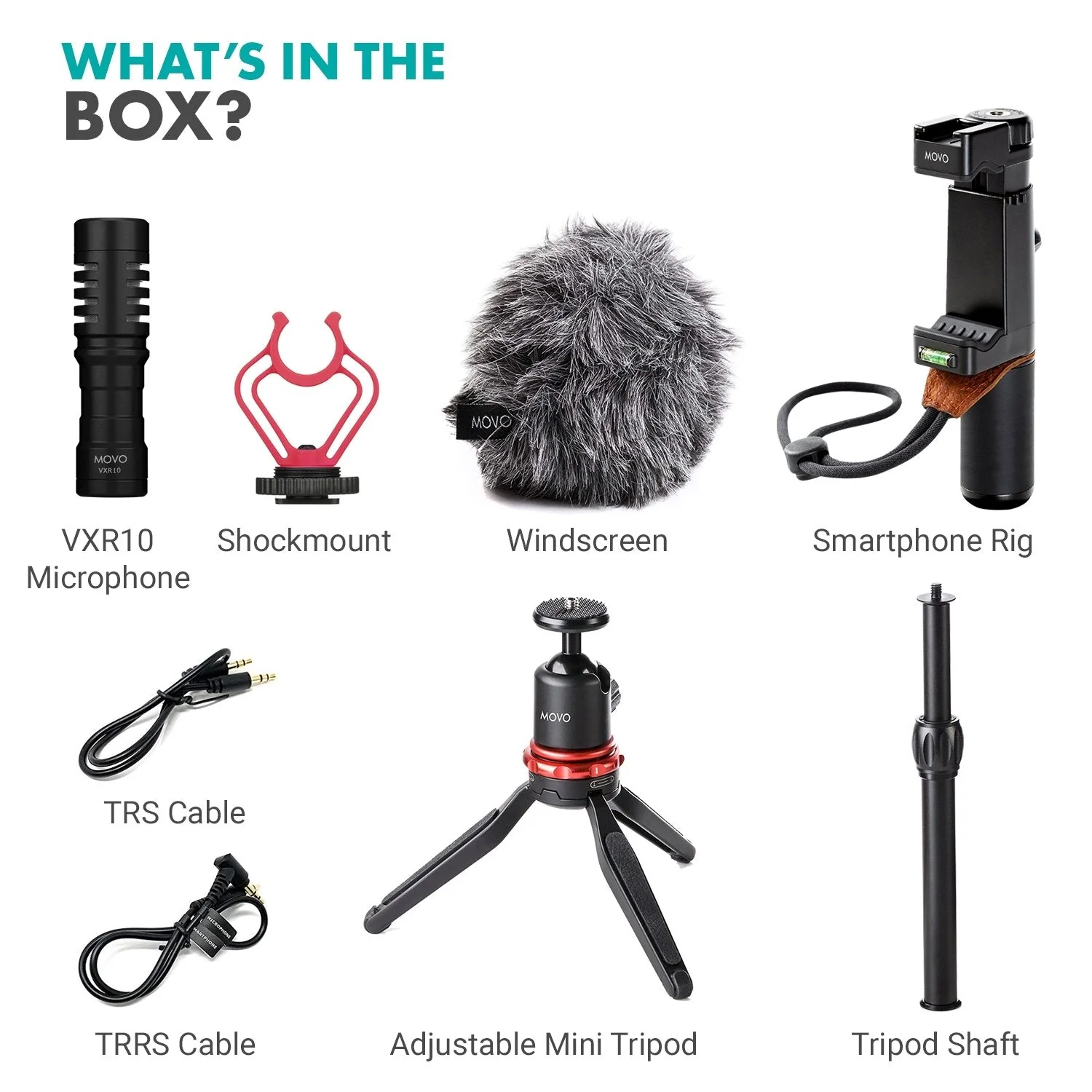 VXR10+ | Microphone Kit for Smartphones | Movo - Image 4