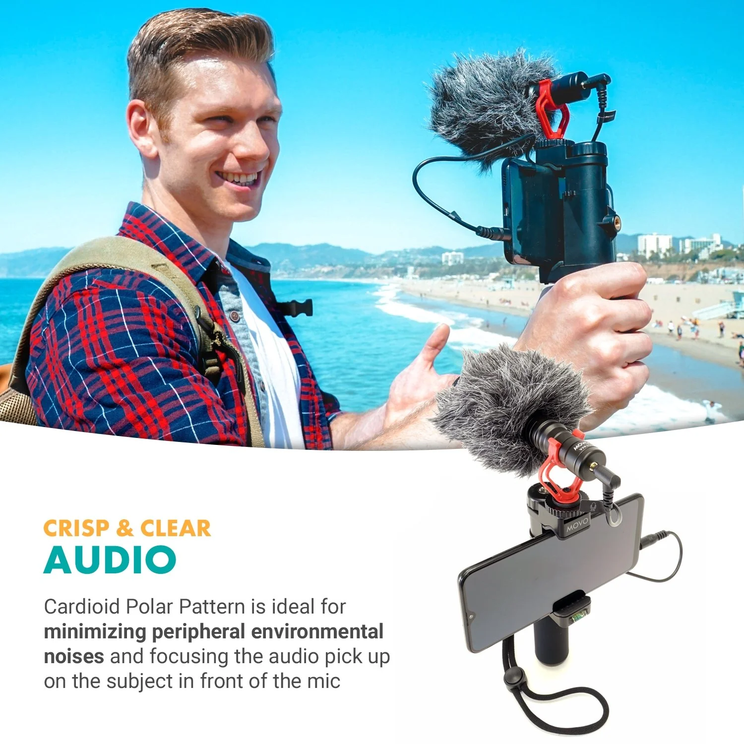 VXR10 | Universal Shotgun Microphone | Movo - Image 4