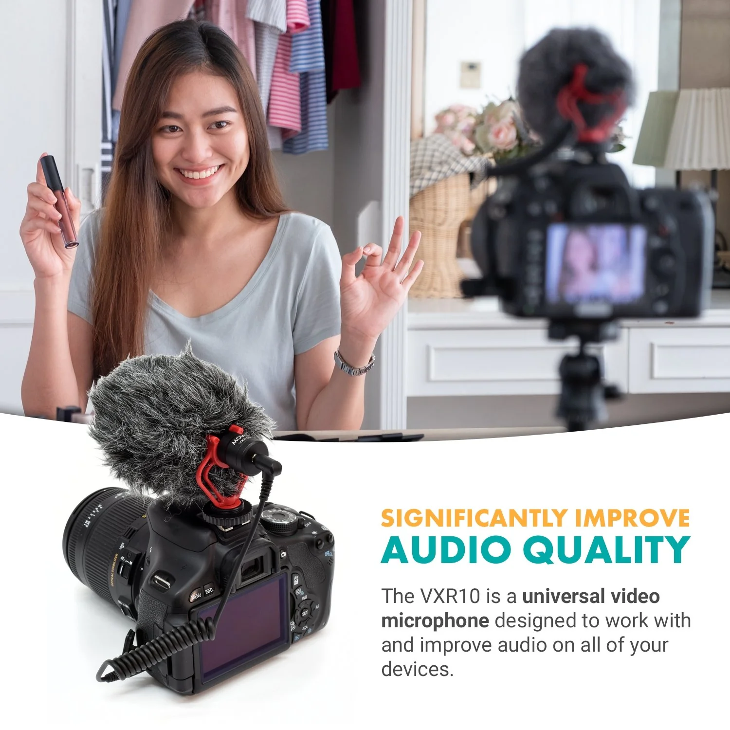 VXR10 | Universal Shotgun Microphone | Movo - Image 6