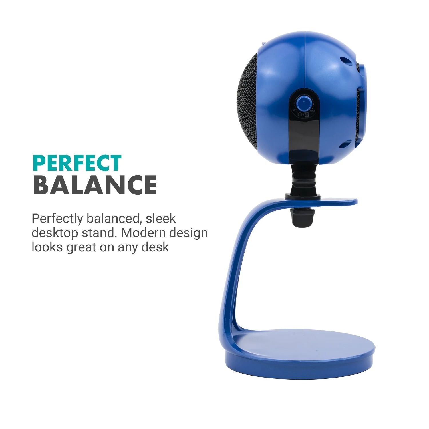 Webmic-B | USB Microphone in Royal Blue | Movo - Image 7