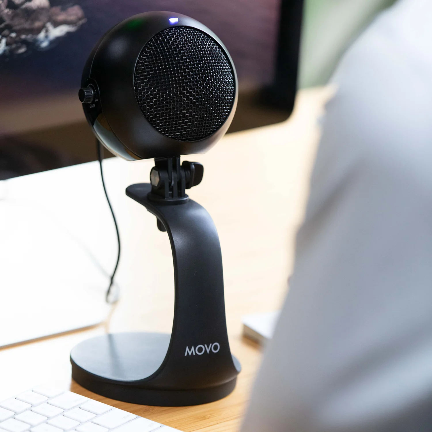 WebMic | USB Microphone with Desktop Stand | Movo - Image 8