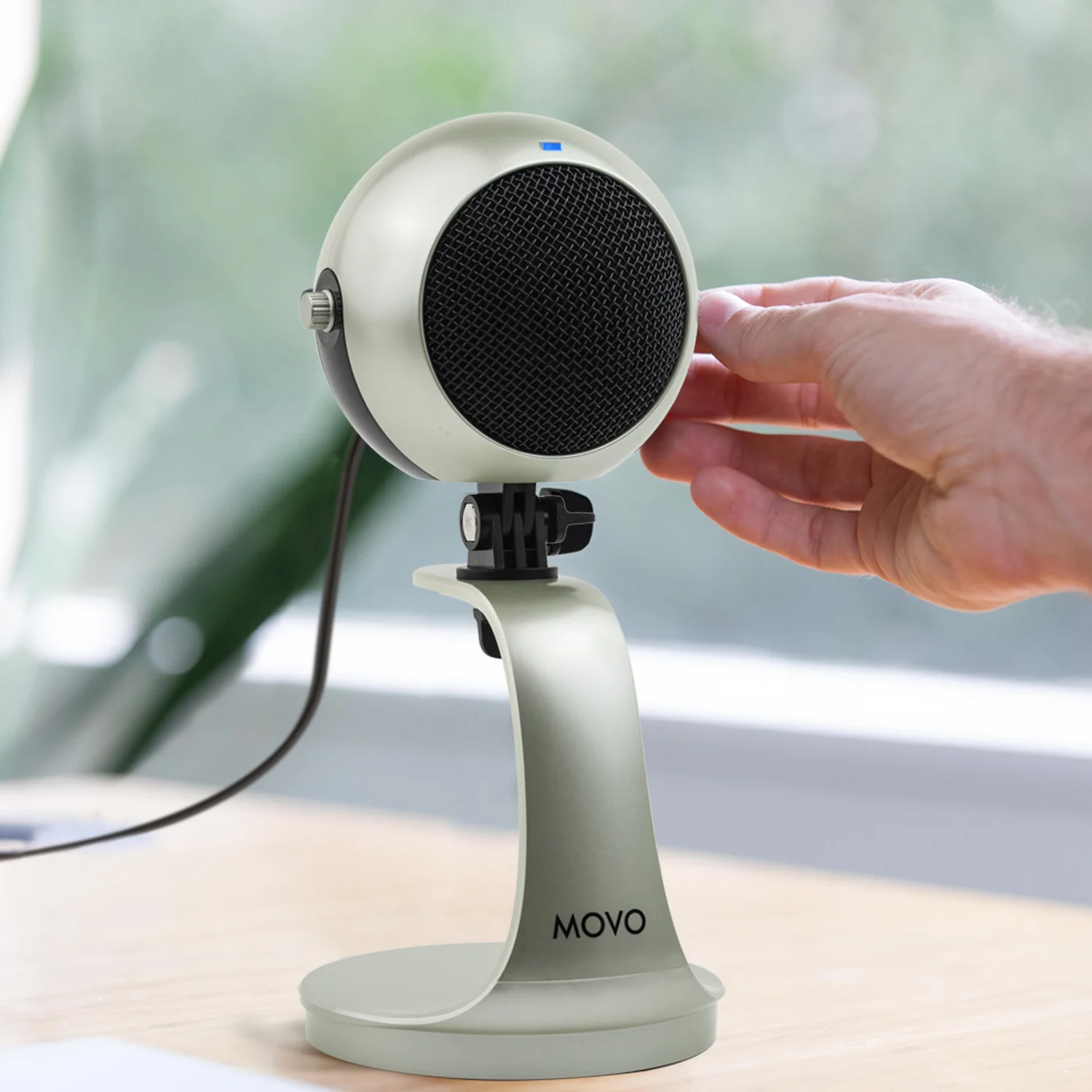 Webmic-W | USB Microphone in White | Movo - Image 8