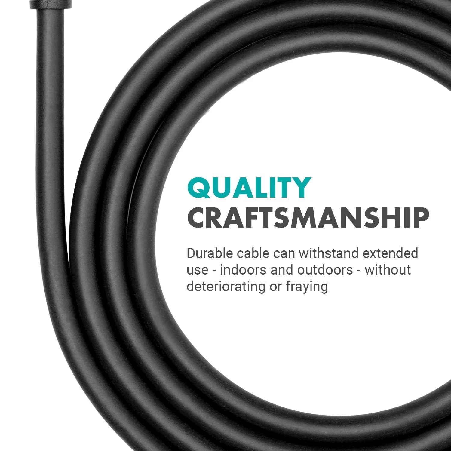 WGA-1 | 6.35mm Guitar - 3.5mm TRS Male Audio Adapter Cable | Movo - Image 5